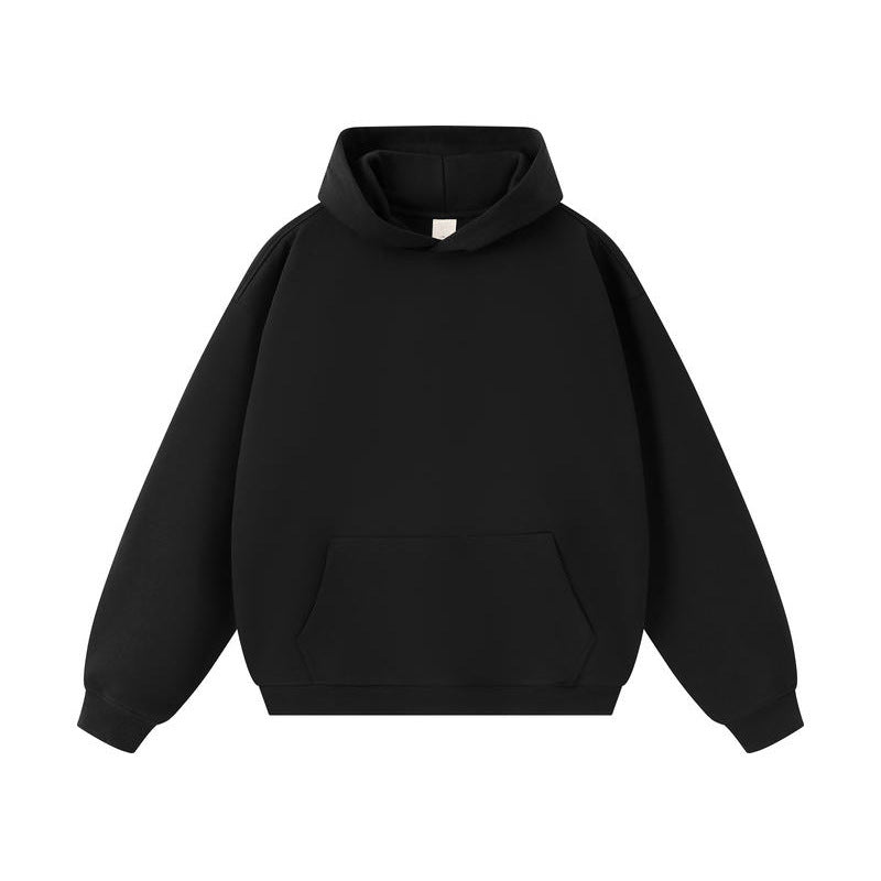 American-style Vintage Hooded Pullover Sweatshirt For Men