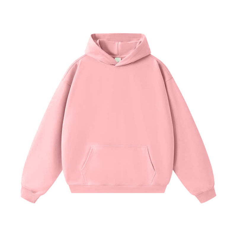 American-style Vintage Hooded Pullover Sweatshirt For Men
