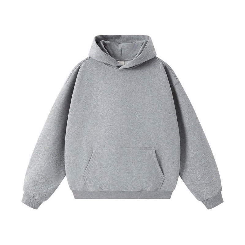 American-style Vintage Hooded Pullover Sweatshirt For Men