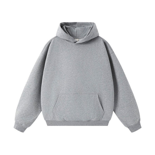 American-style Vintage Hooded Pullover Sweatshirt For Men