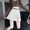 Versatile Corduroy Skirt-Shorts For Women